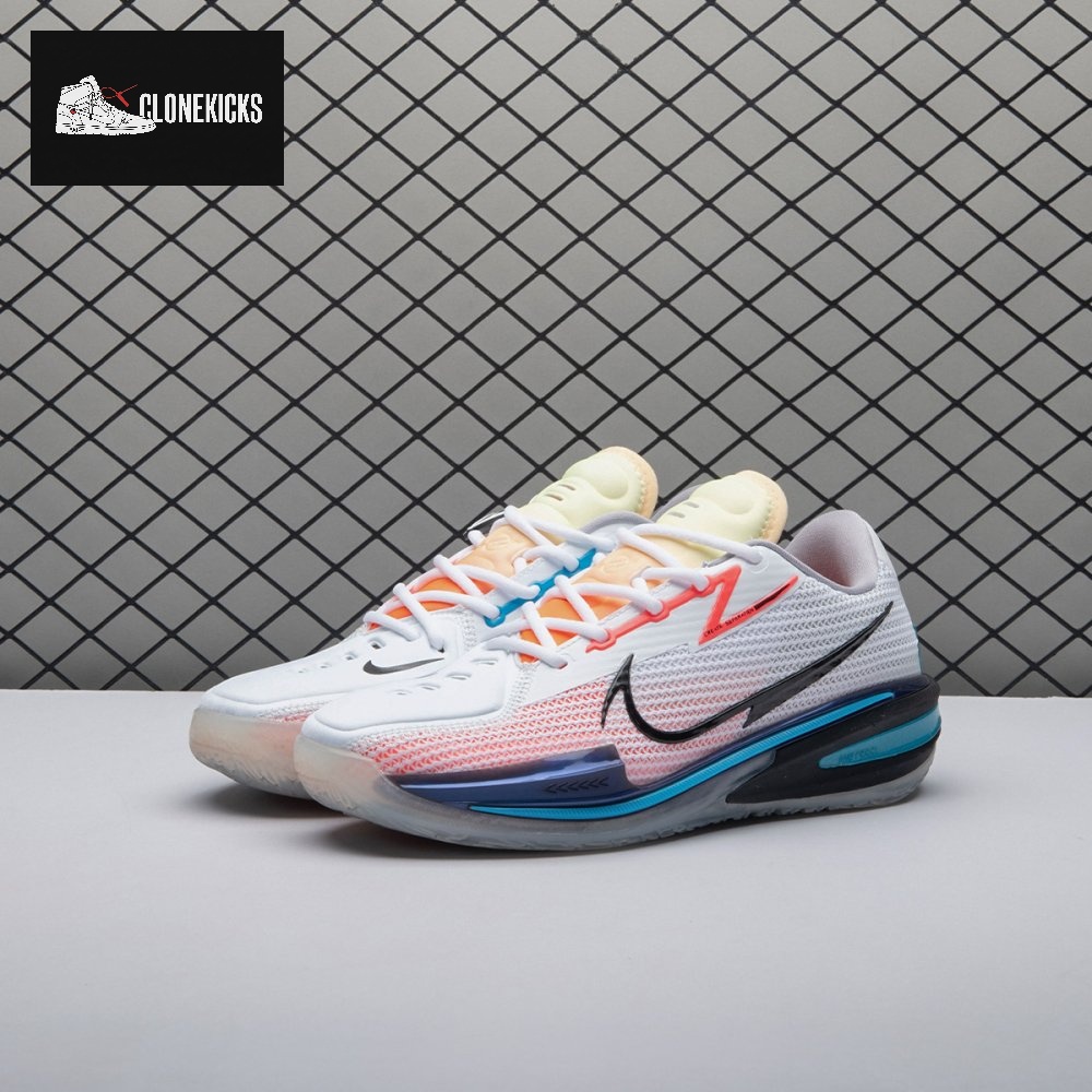 Nike Air Zoom GT Cut White Black Laser Blue CZ0175-101CZ0176-101 Unisex - Image 12
