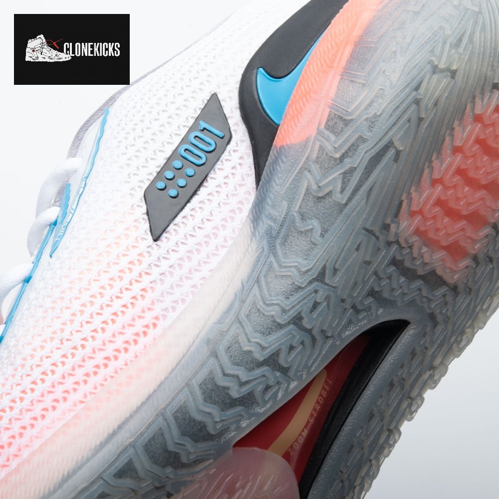 Nike Air Zoom GT Cut White Black Laser Blue CZ0175-101CZ0176-101 Unisex - Image 13