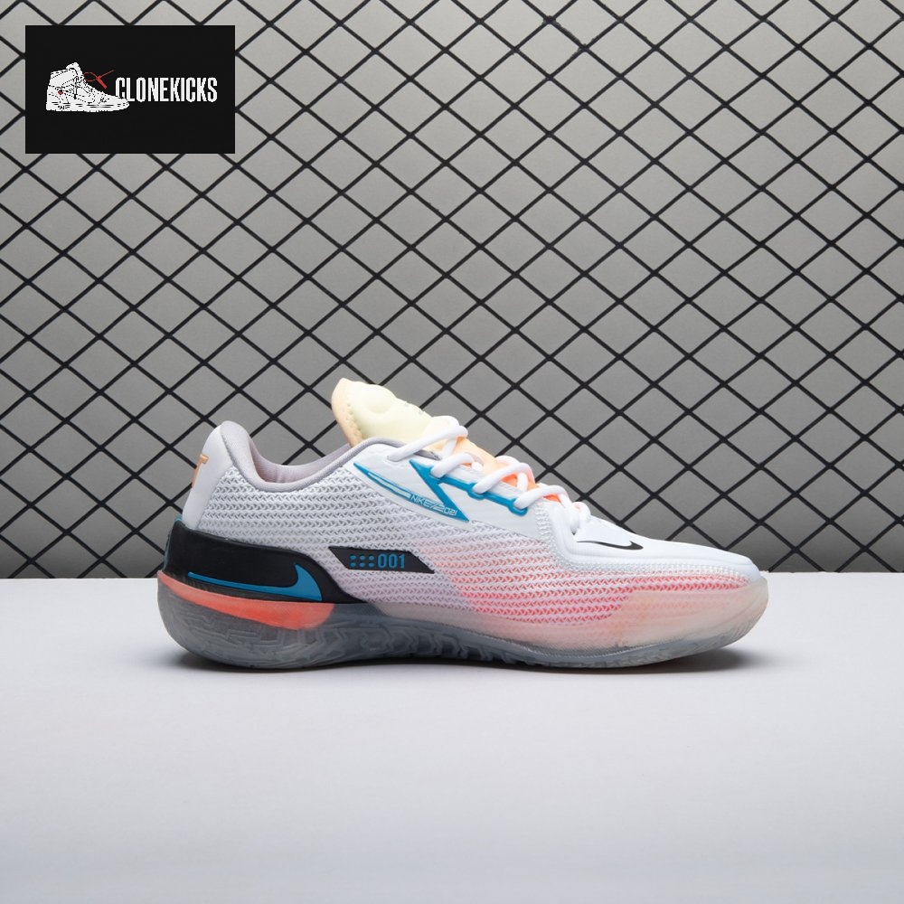 Nike Air Zoom GT Cut White Black Laser Blue CZ0175-101CZ0176-101 Unisex - Image 16