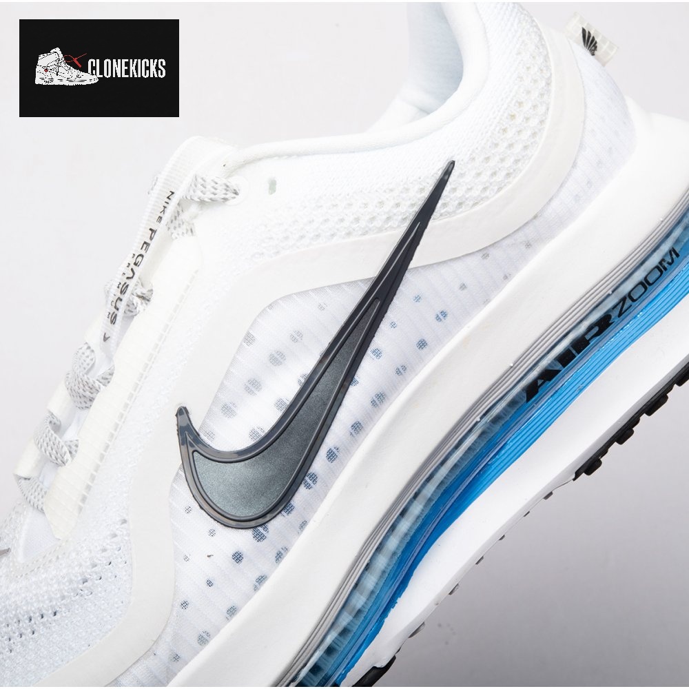 Nike Air Zoom Pegasus Premium White Photo Blue HQ2592-104 Size Unisex - Image 3