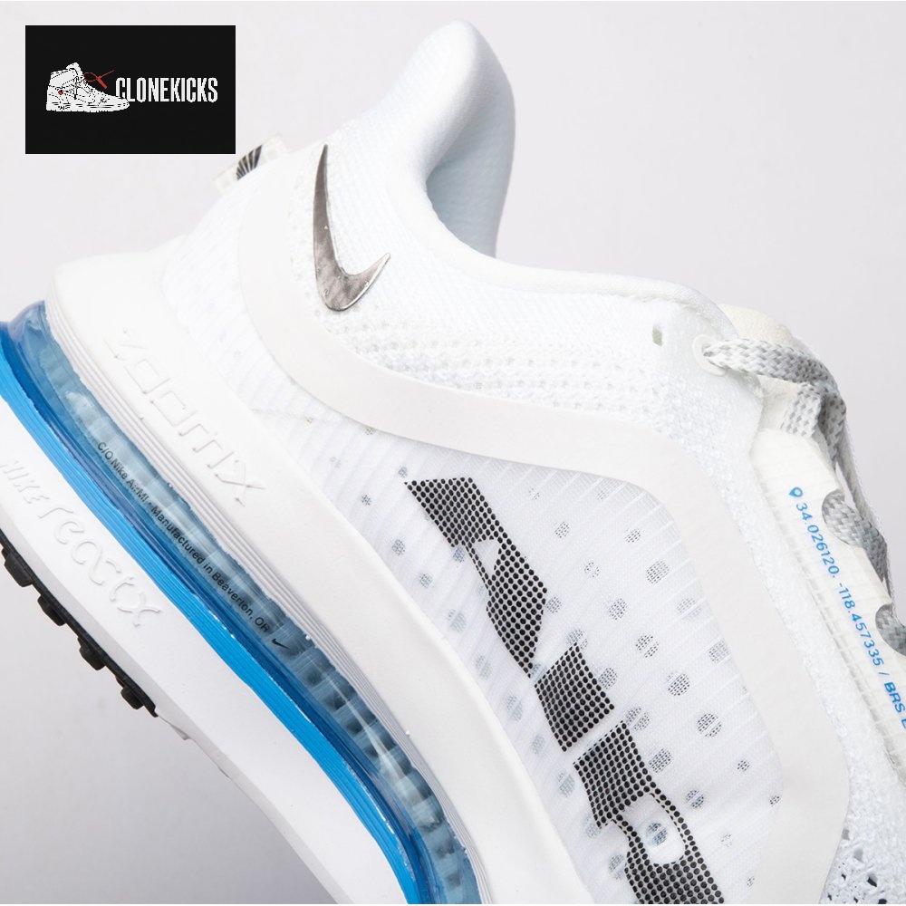 Nike Air Zoom Pegasus Premium White Photo Blue HQ2592-104 Size Unisex - Image 5