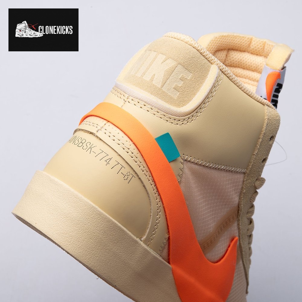 Nike Blazer Mid Off-White All Hallows Eve AA3832-700 Unisex - Image 2