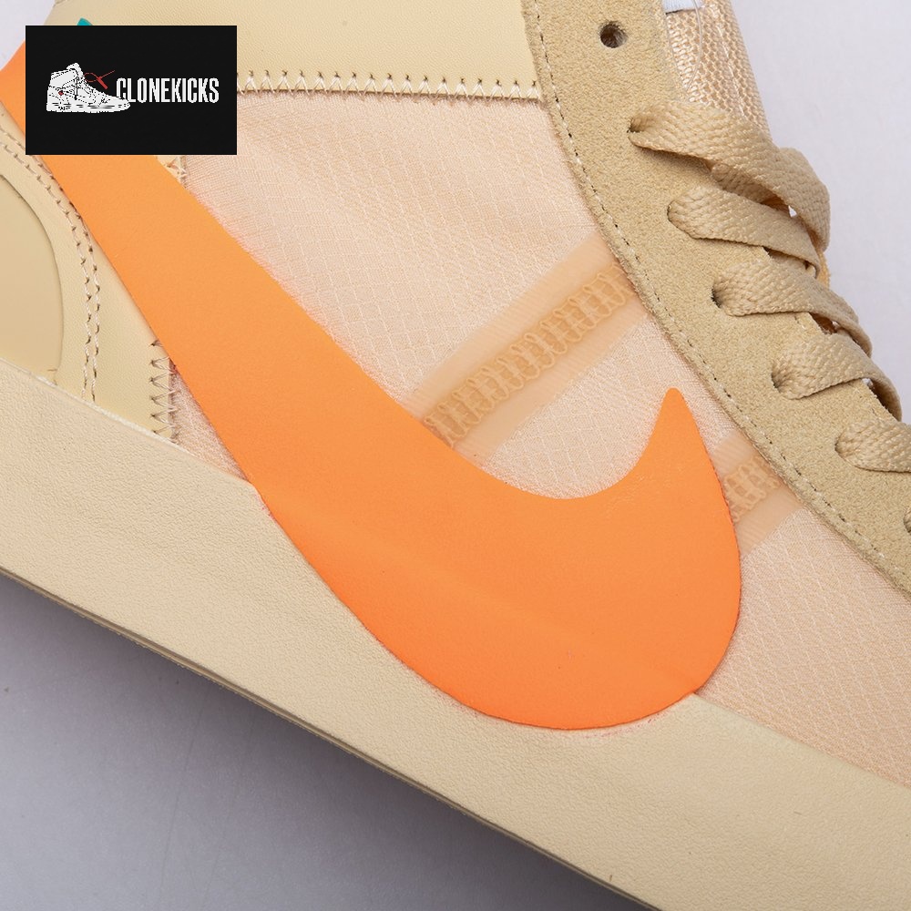 Nike Blazer Mid Off-White All Hallows Eve AA3832-700 Unisex - Image 5