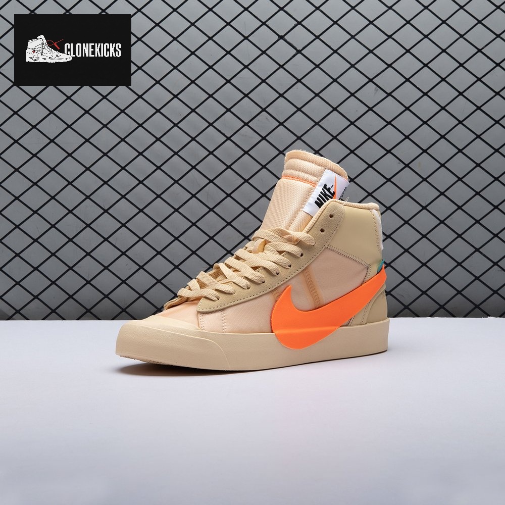 Nike Blazer Mid Off-White All Hallows Eve AA3832-700 Unisex - Image 7