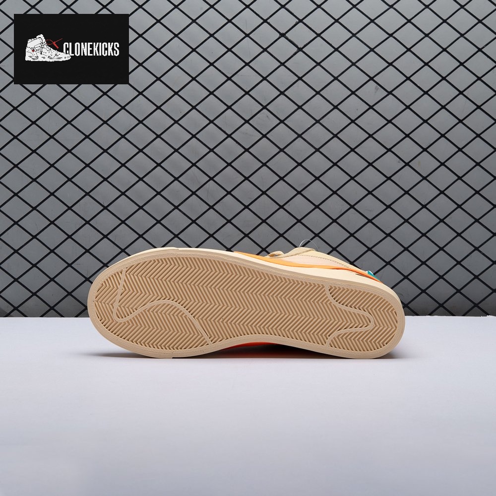 Nike Blazer Mid Off-White All Hallows Eve AA3832-700 Unisex - Image 10