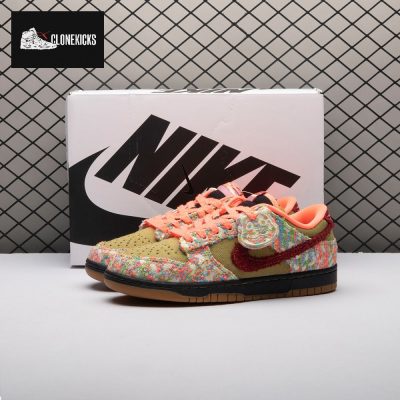Nike Dunk Low Panda-Monium Green Curry Multi-Color IB2263-300 Unisex