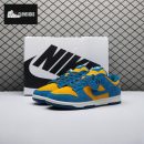 Nike Dunk Low SE Panda-Monium Court Blue Yellow Ochre Suede IH7648-700 Unisex