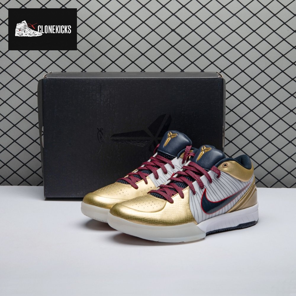 Nike Kobe 4 Protro Gold Medal 2024 FQ3544-100 Men's