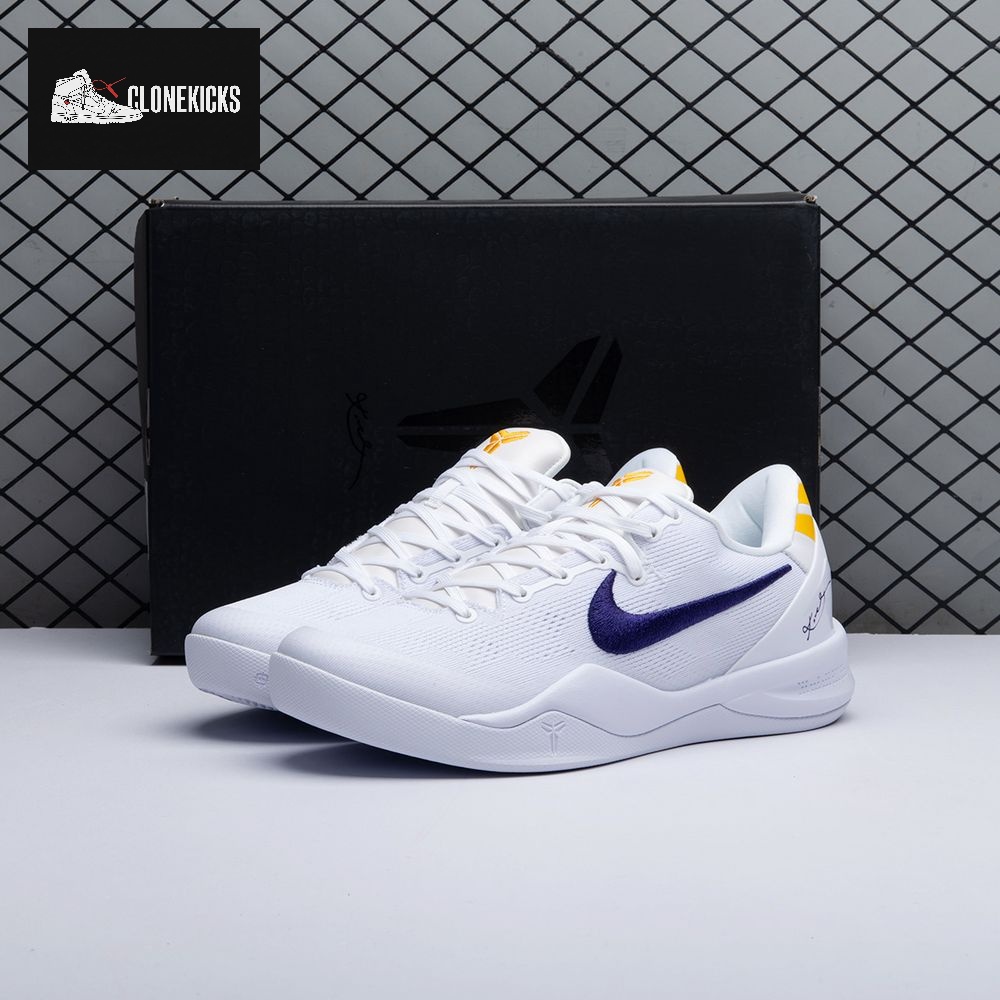 Nike Kobe 8 Protro Lakers Home HF9550 100 Men's