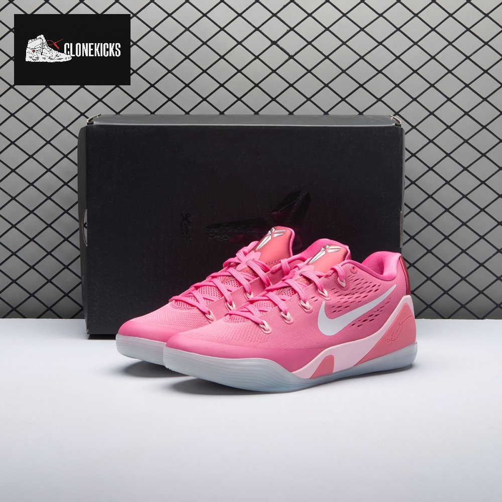 Nike Kobe 9 EM Low Protro Kay Yow Think Pink HQ4995-600 Men's