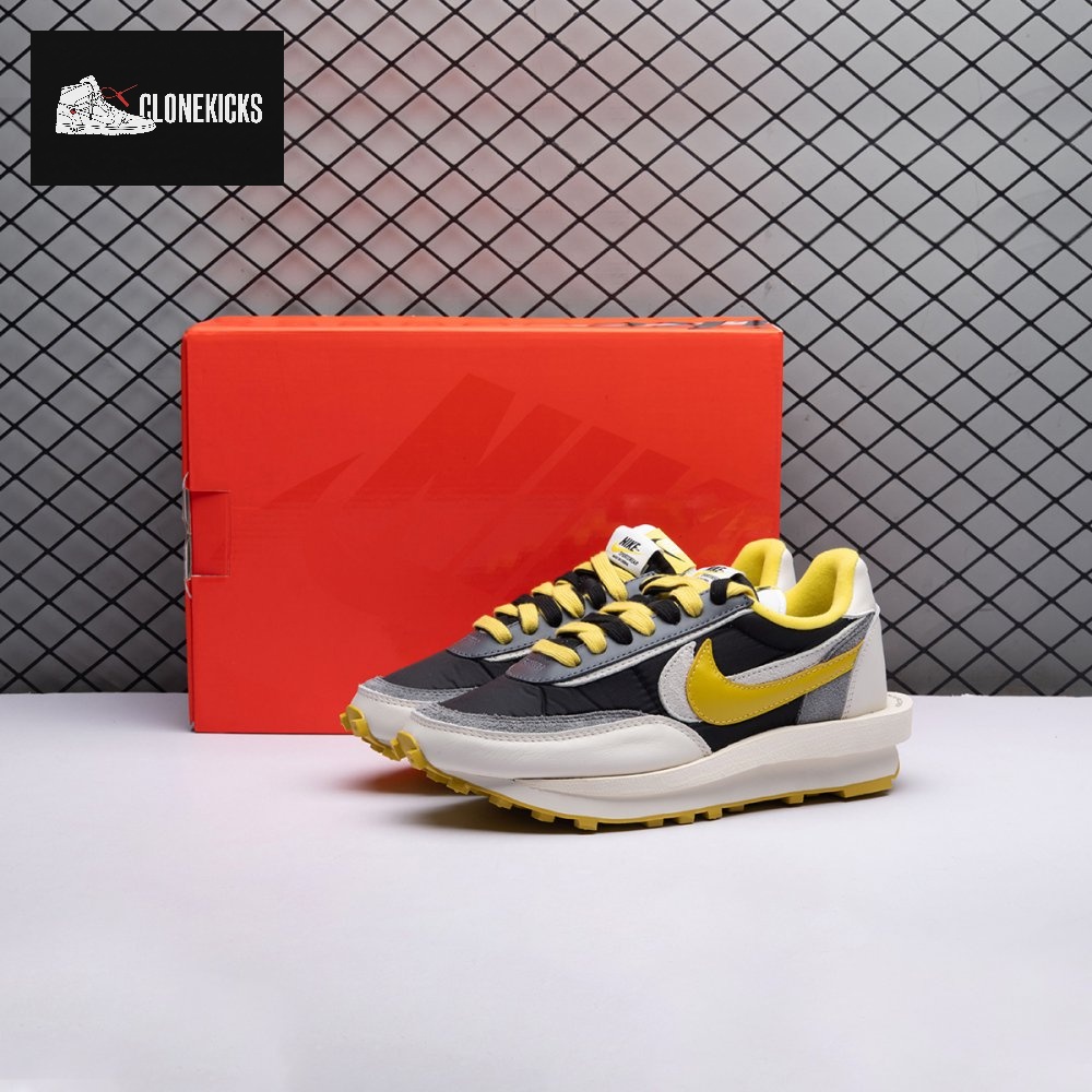 Nike LD Waffle Undercover Black Bright Citron DJ4877-001 Unisex