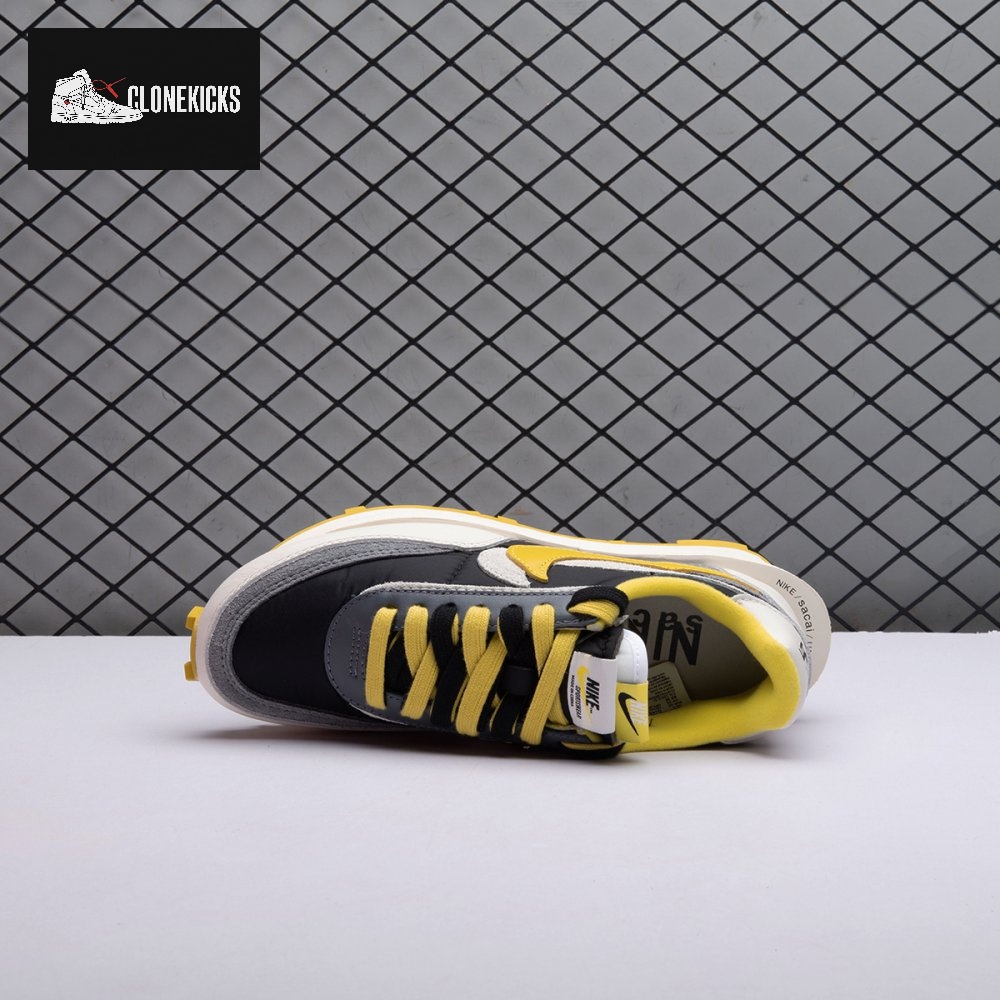 Nike LD Waffle Undercover Black Bright Citron DJ4877-001 Unisex - Image 10