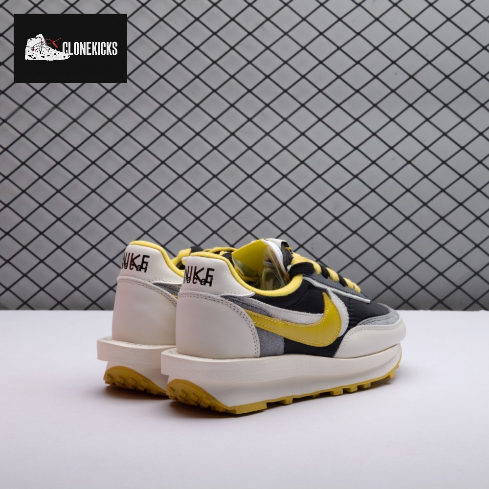 Nike LD Waffle Undercover Black Bright Citron DJ4877-001 Unisex - Image 11