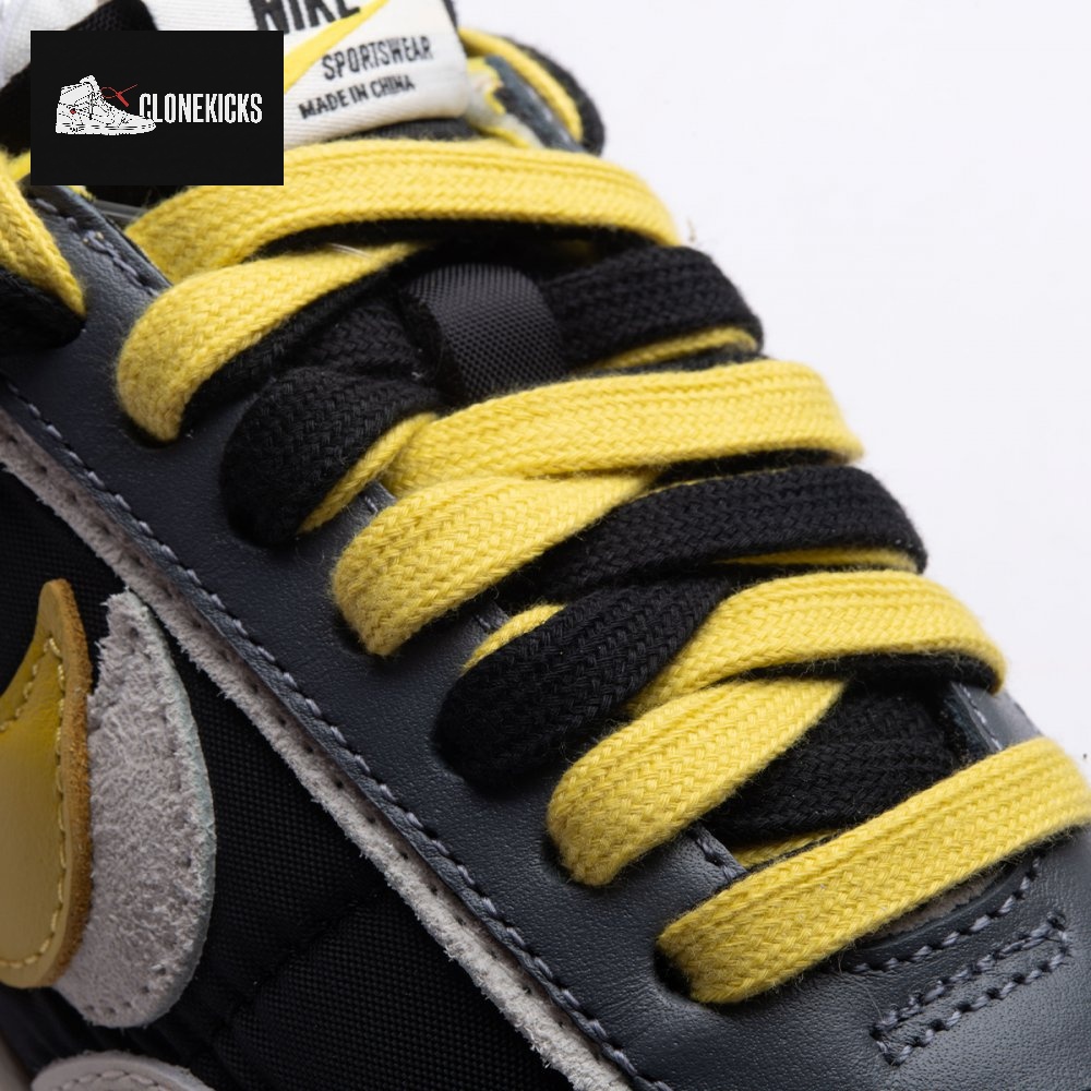 Nike LD Waffle Undercover Black Bright Citron DJ4877-001 Unisex - Image 13
