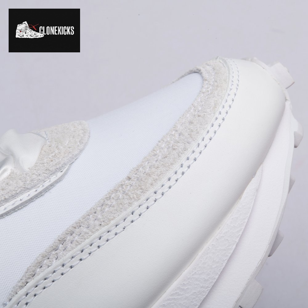 Nike LD Waffle White Nylon BV0073-101 Unisex - Image 2