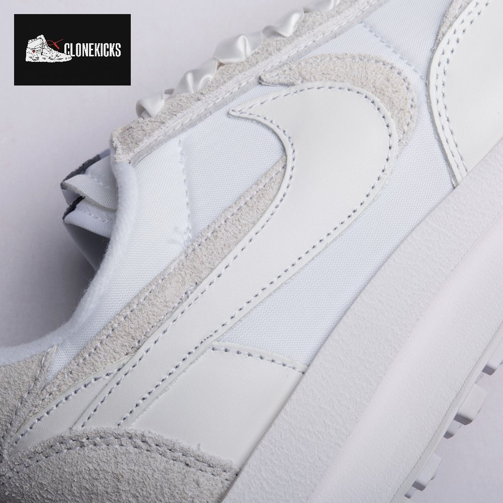 Nike LD Waffle White Nylon BV0073-101 Unisex - Image 3