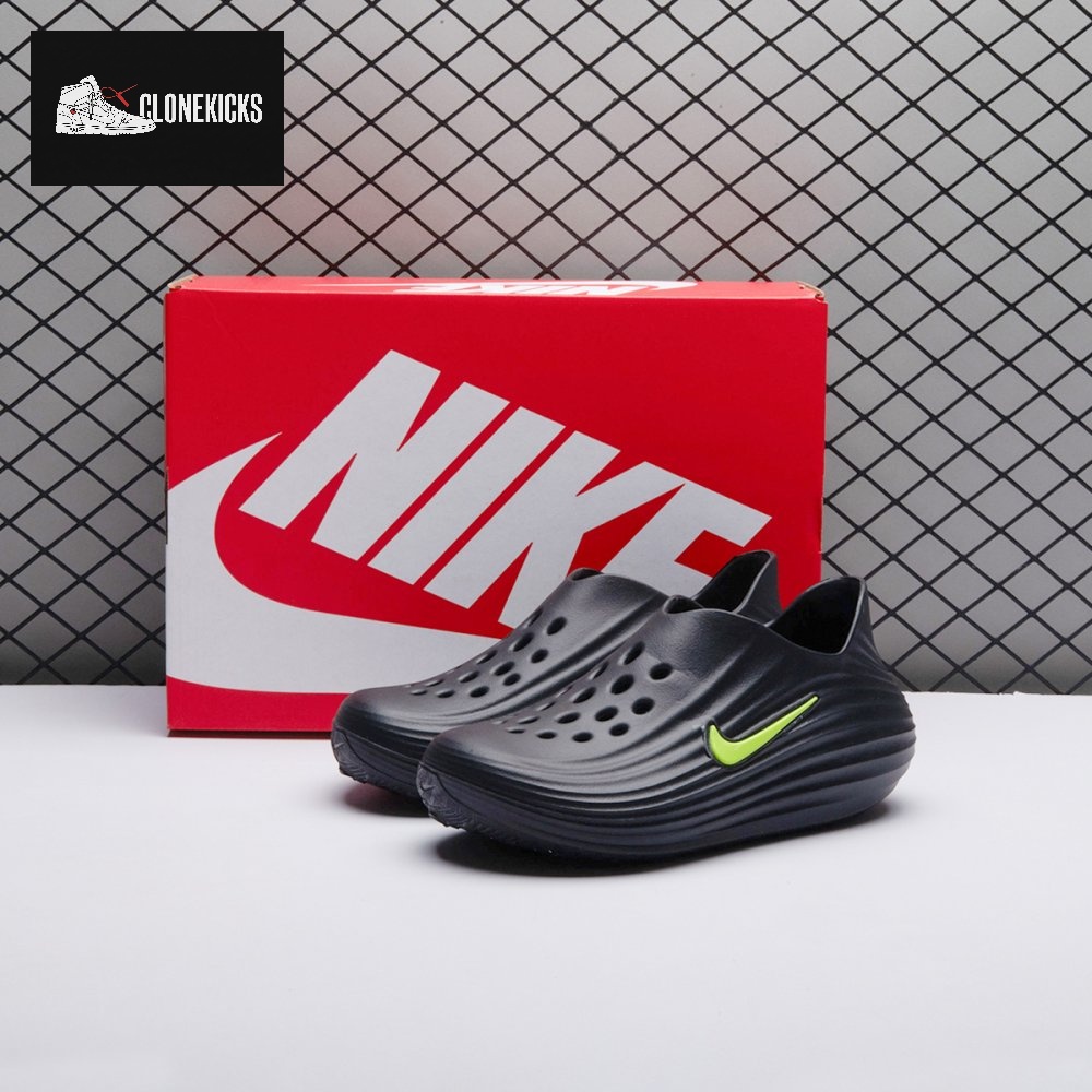 Nike ReactX Rejuven8 Black Cool Grey Volt HV5060-003 Unisex
