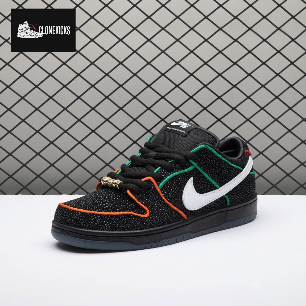 Nike SB Dunk Low Bronx Girls Skate HV1664-001 Men's - Image 8