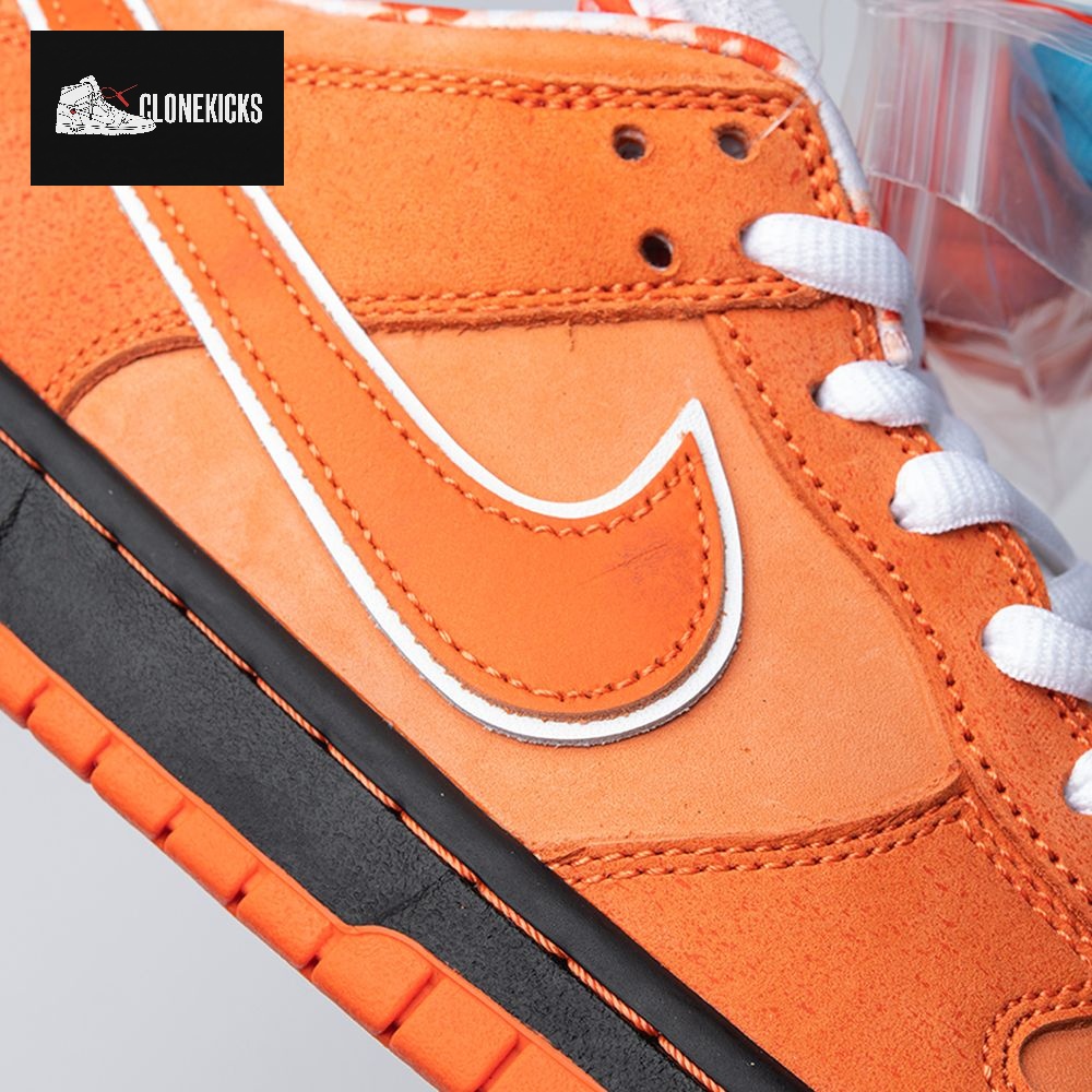 Nike SB Dunk Low Concepts Orange Lobster FD8776-800 Unisex - Image 2