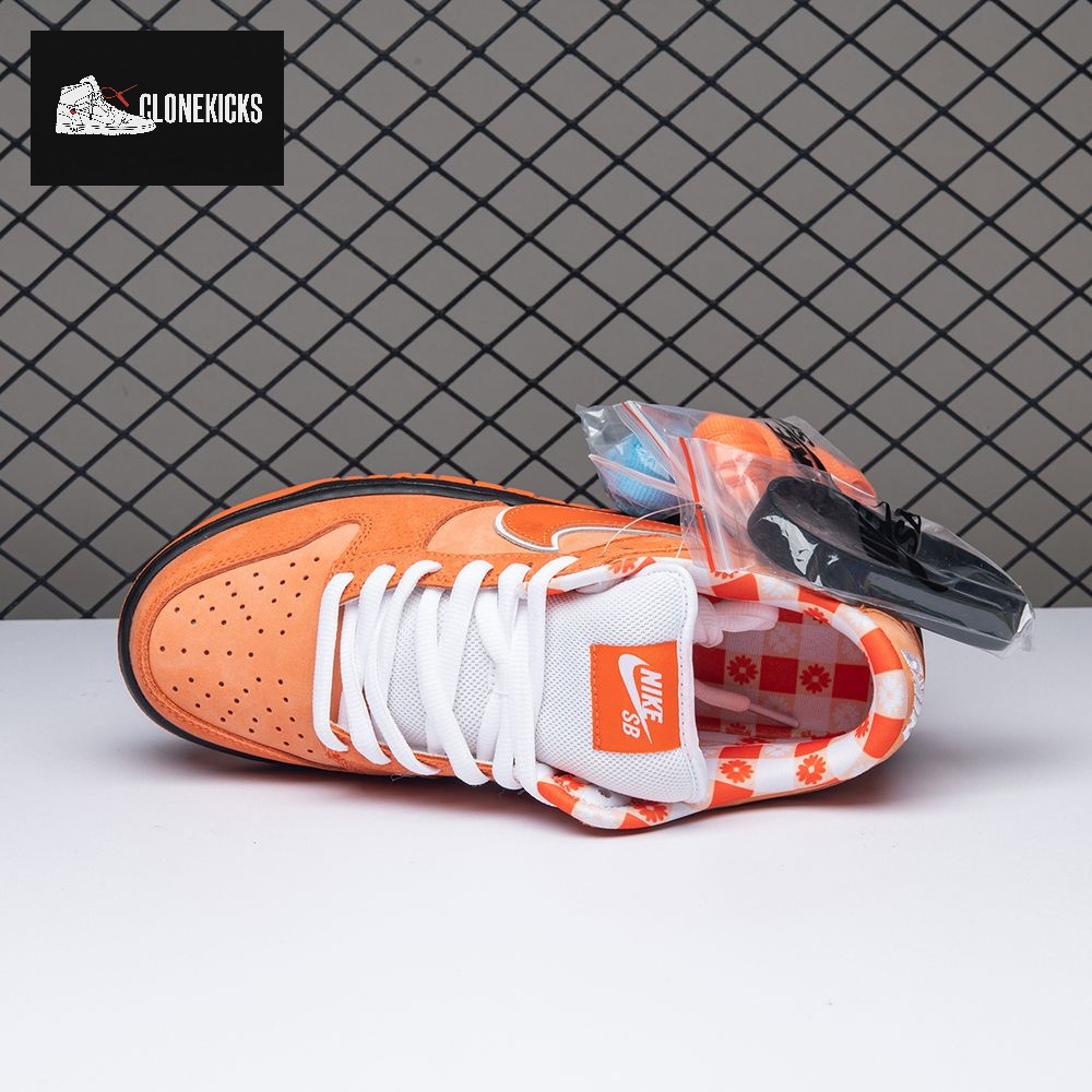 Nike SB Dunk Low Concepts Orange Lobster FD8776-800 Unisex - Image 7