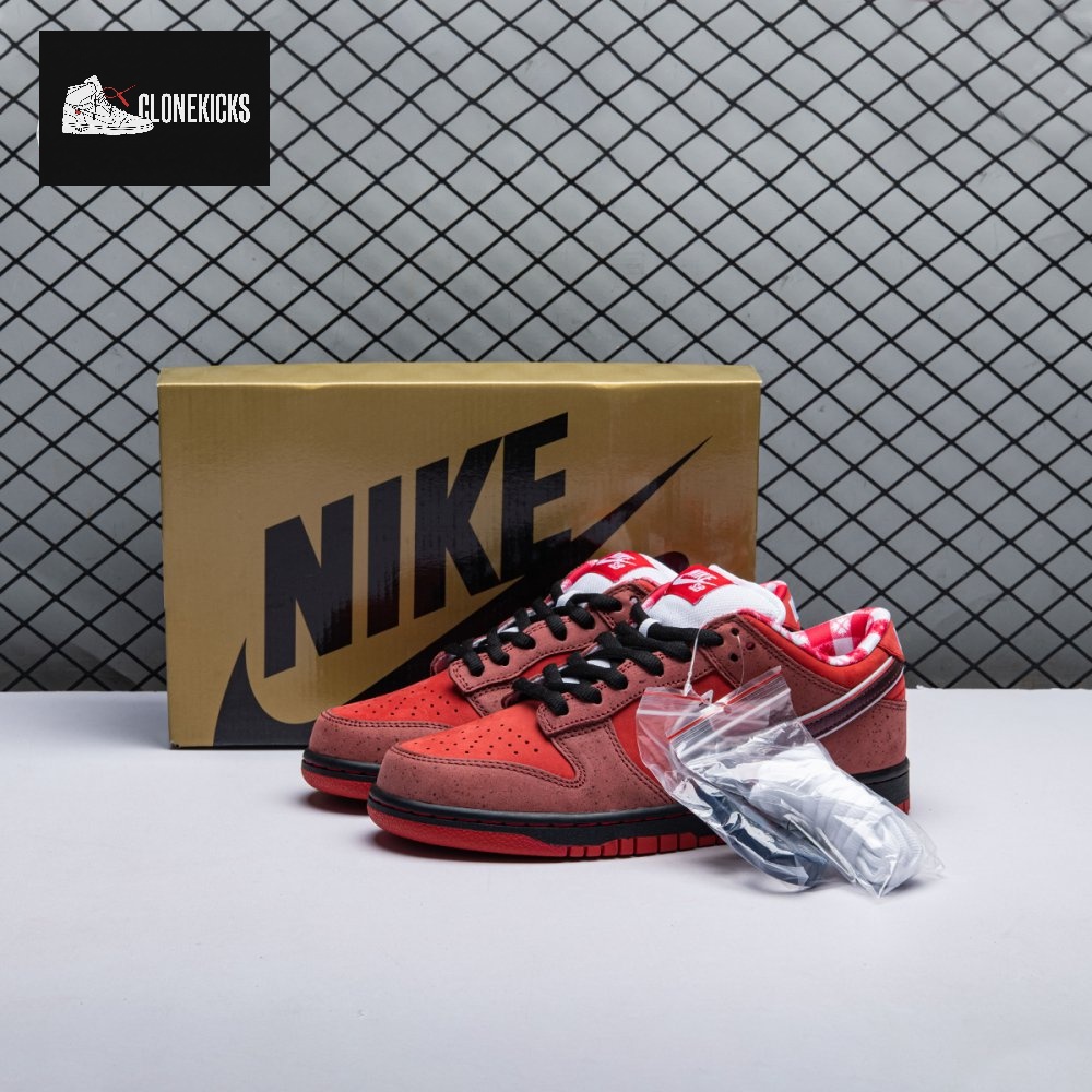Nike SB Dunk Low Concepts Red Lobster 313170-661 Unisex