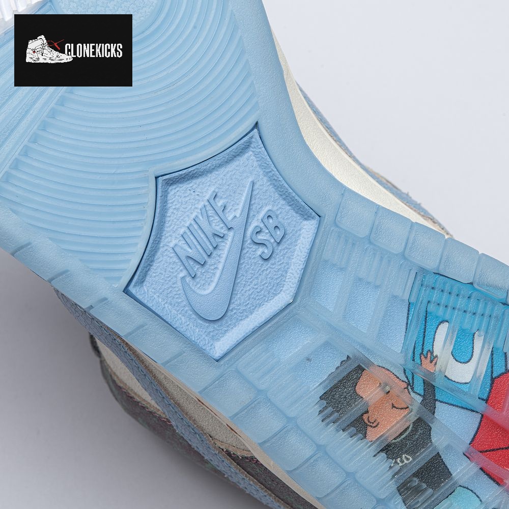 Nike SB Dunk Low Crenshaw Skate Club FN4193-100 Unisex - Image 9