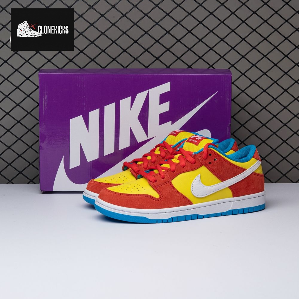 Nike SB Dunk Low Pro Bart Simpson BQ6817-602 Unisex