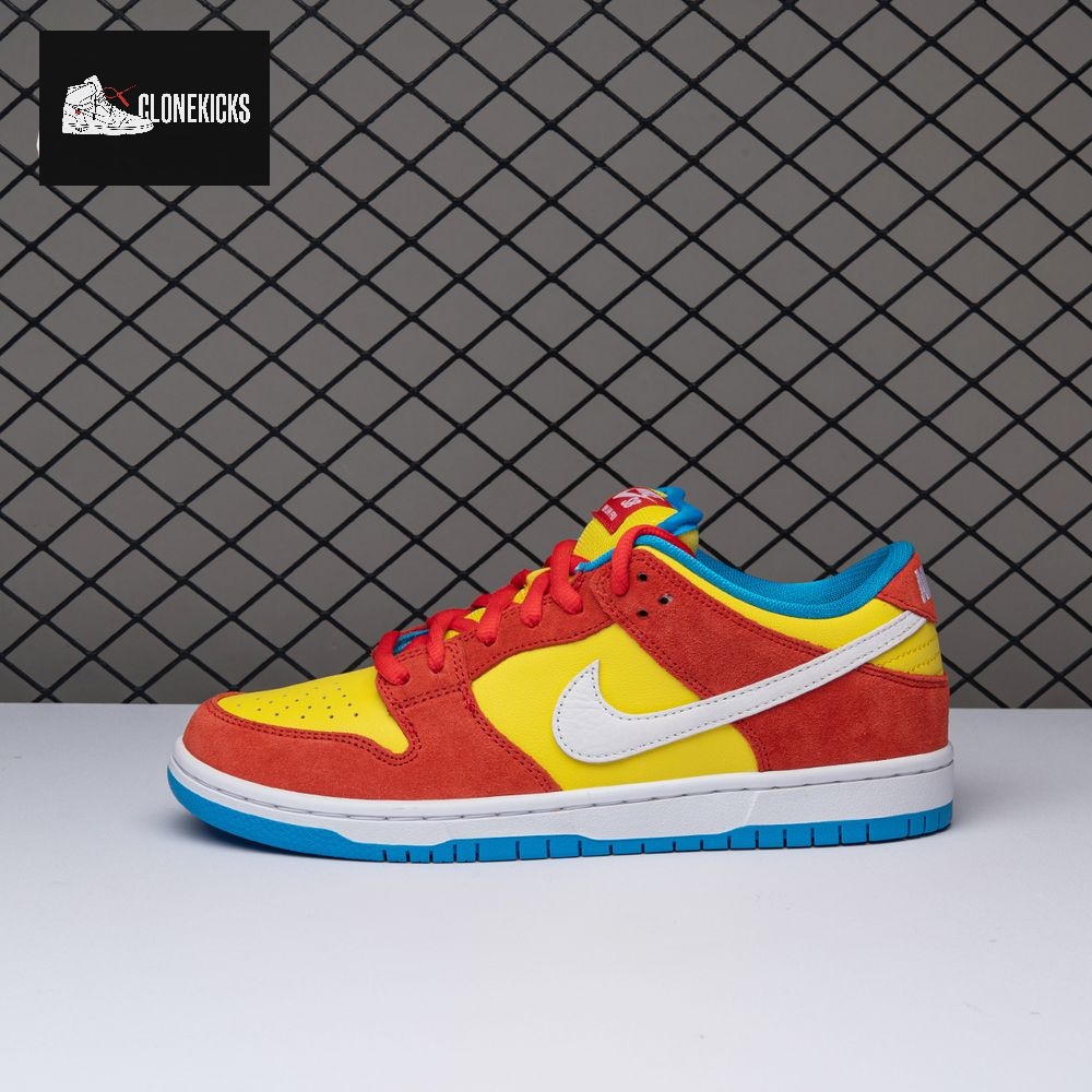 Nike SB Dunk Low Pro Bart Simpson BQ6817-602 Unisex - Image 4