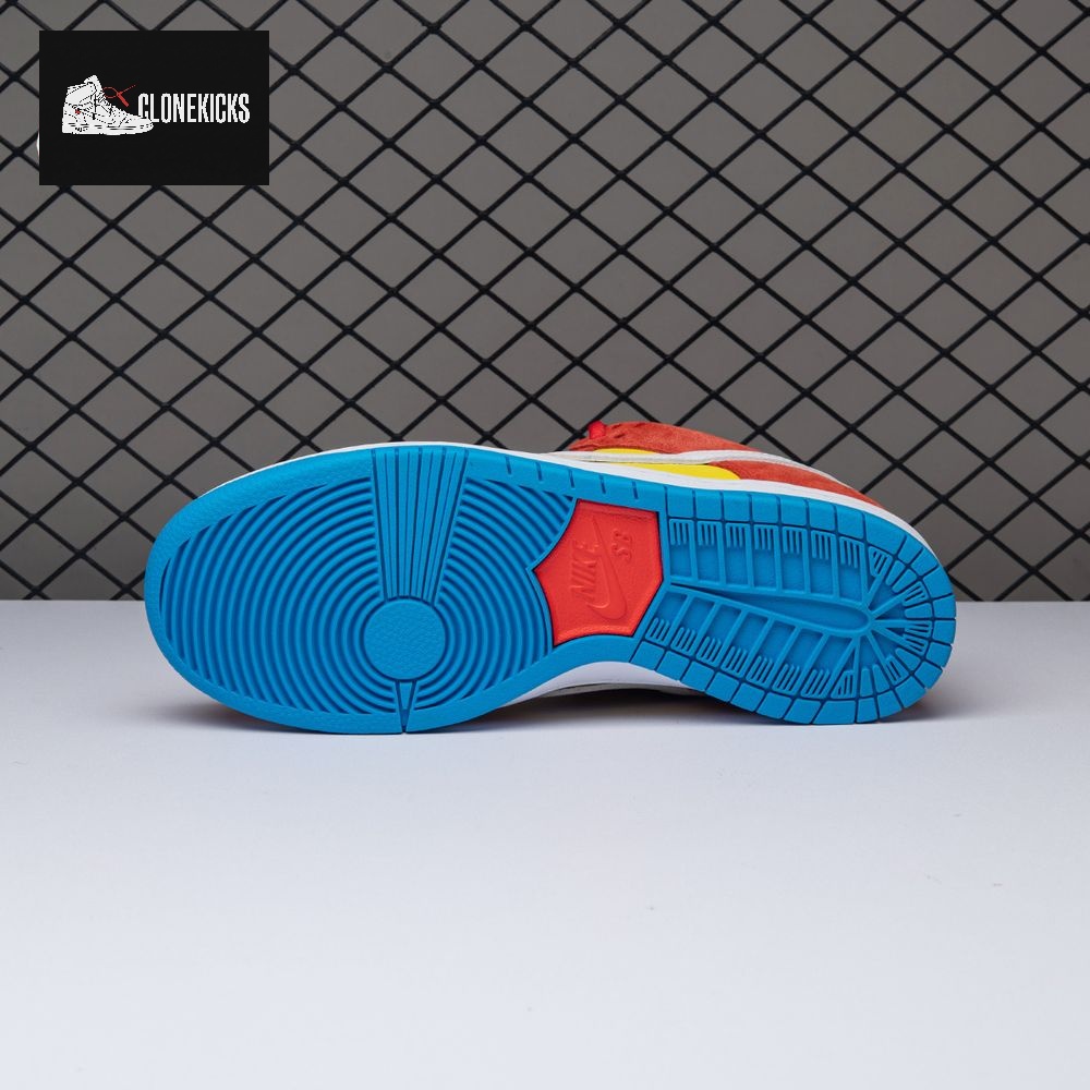 Nike SB Dunk Low Pro Bart Simpson BQ6817-602 Unisex - Image 6