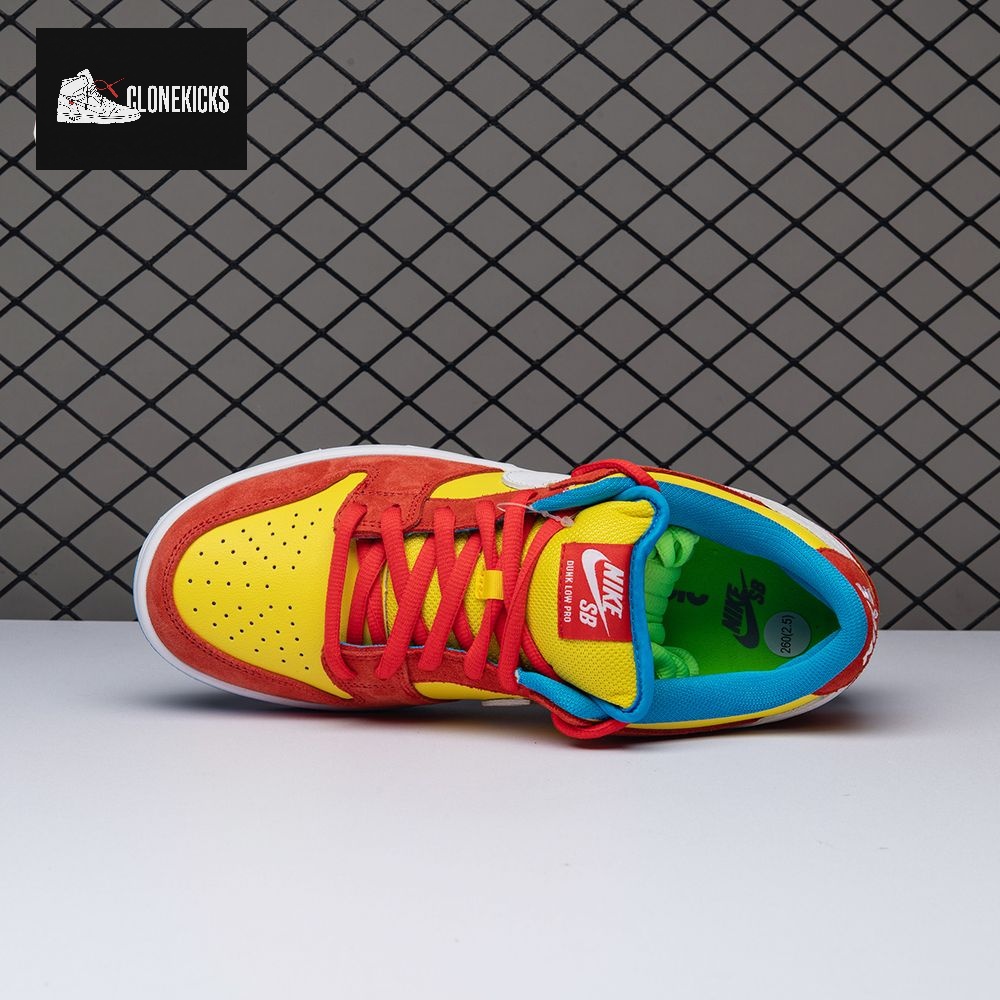 Nike SB Dunk Low Pro Bart Simpson BQ6817-602 Unisex - Image 7