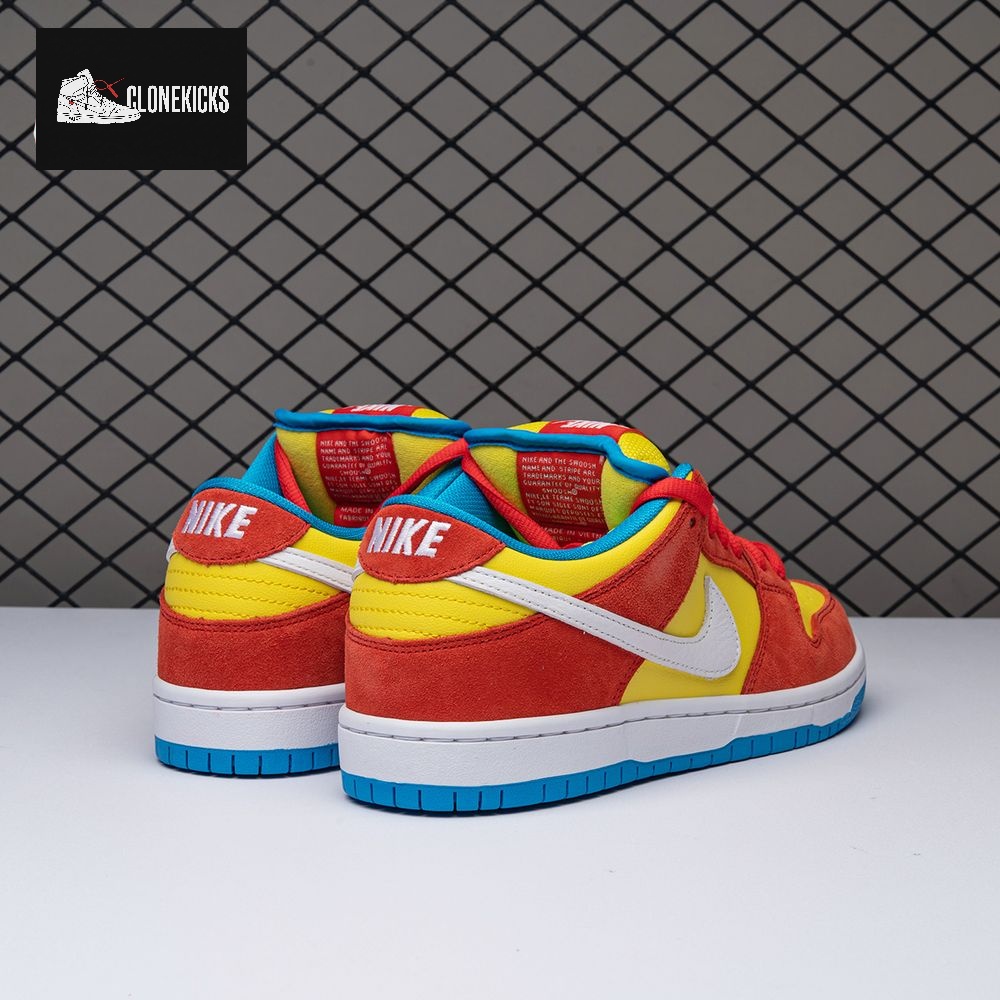 Nike SB Dunk Low Pro Bart Simpson BQ6817-602 Unisex - Image 8