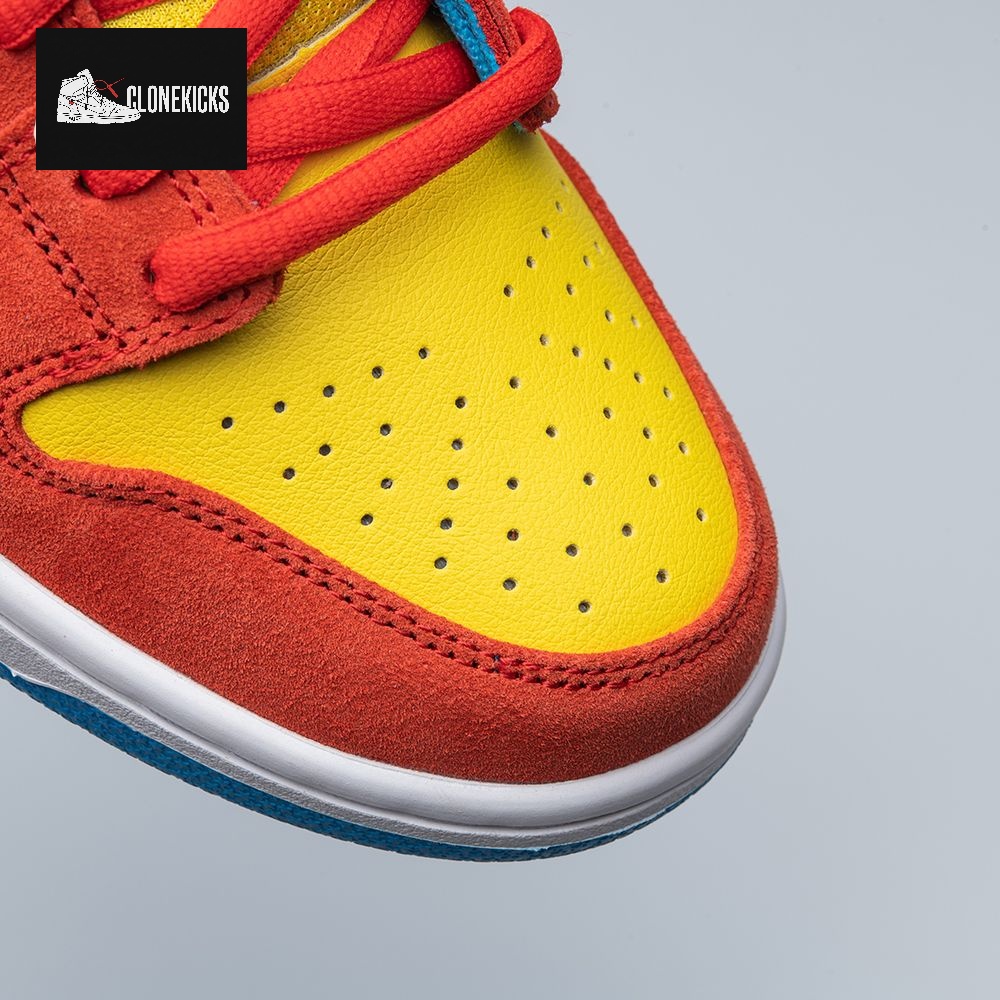 Nike SB Dunk Low Pro Bart Simpson BQ6817-602 Unisex - Image 9