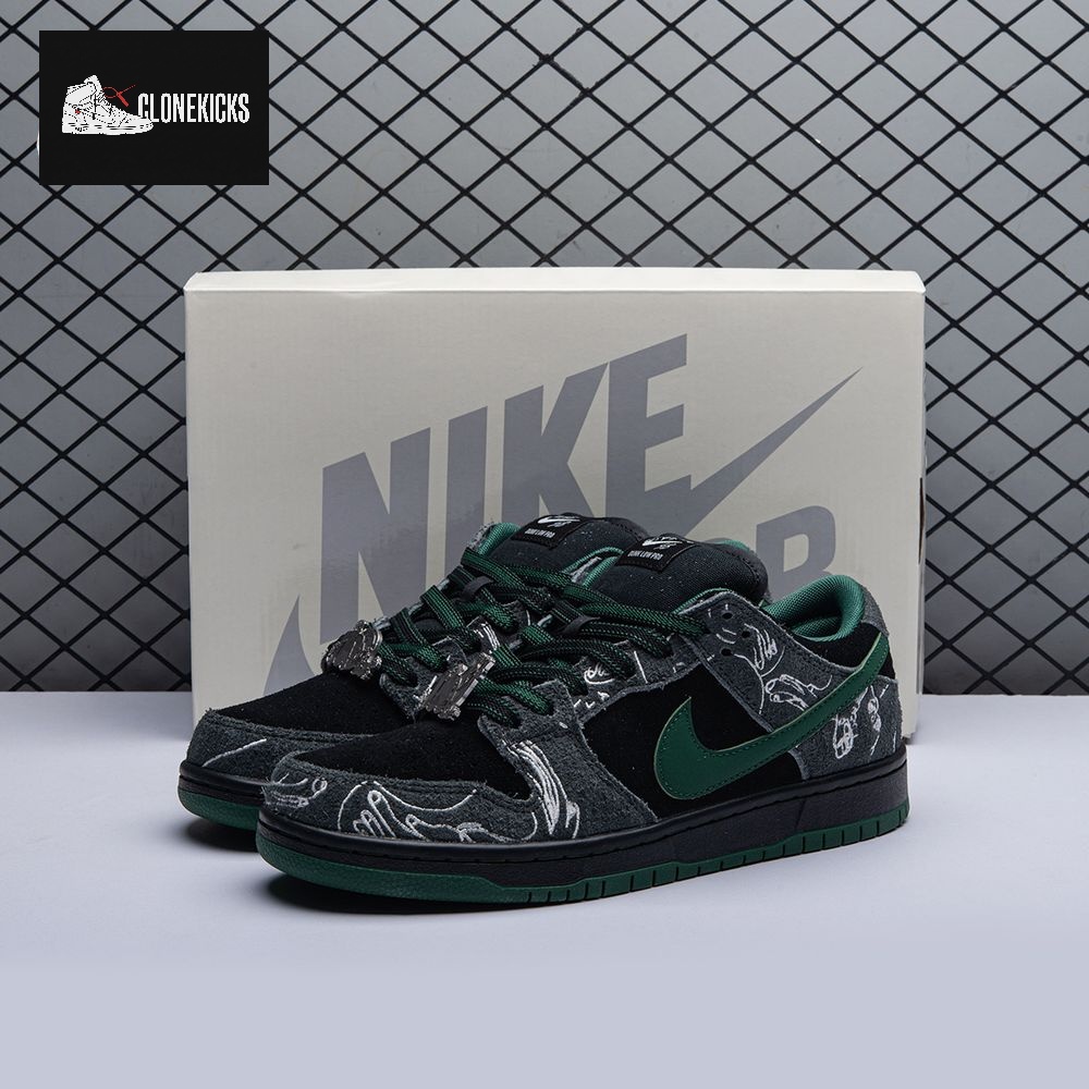 Nike SB Dunk Low There Skateboards HF7743-001 Unisex