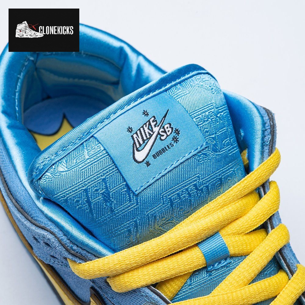 Nike SB Dunk Powerpuff Girls x Nike SB Dunk Low Bubbles Blue Chill FZ8320-400 Unisex - Image 2