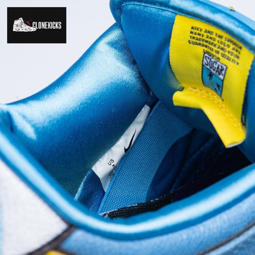 Nike SB Dunk Powerpuff Girls x Nike SB Dunk Low Bubbles Blue Chill FZ8320-400 Unisex - Image 7