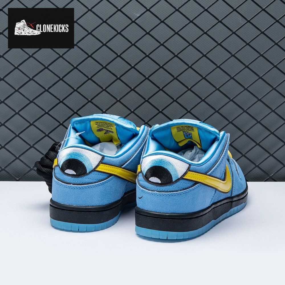 Nike SB Dunk Powerpuff Girls x Nike SB Dunk Low Bubbles Blue Chill FZ8320-400 Unisex - Image 17