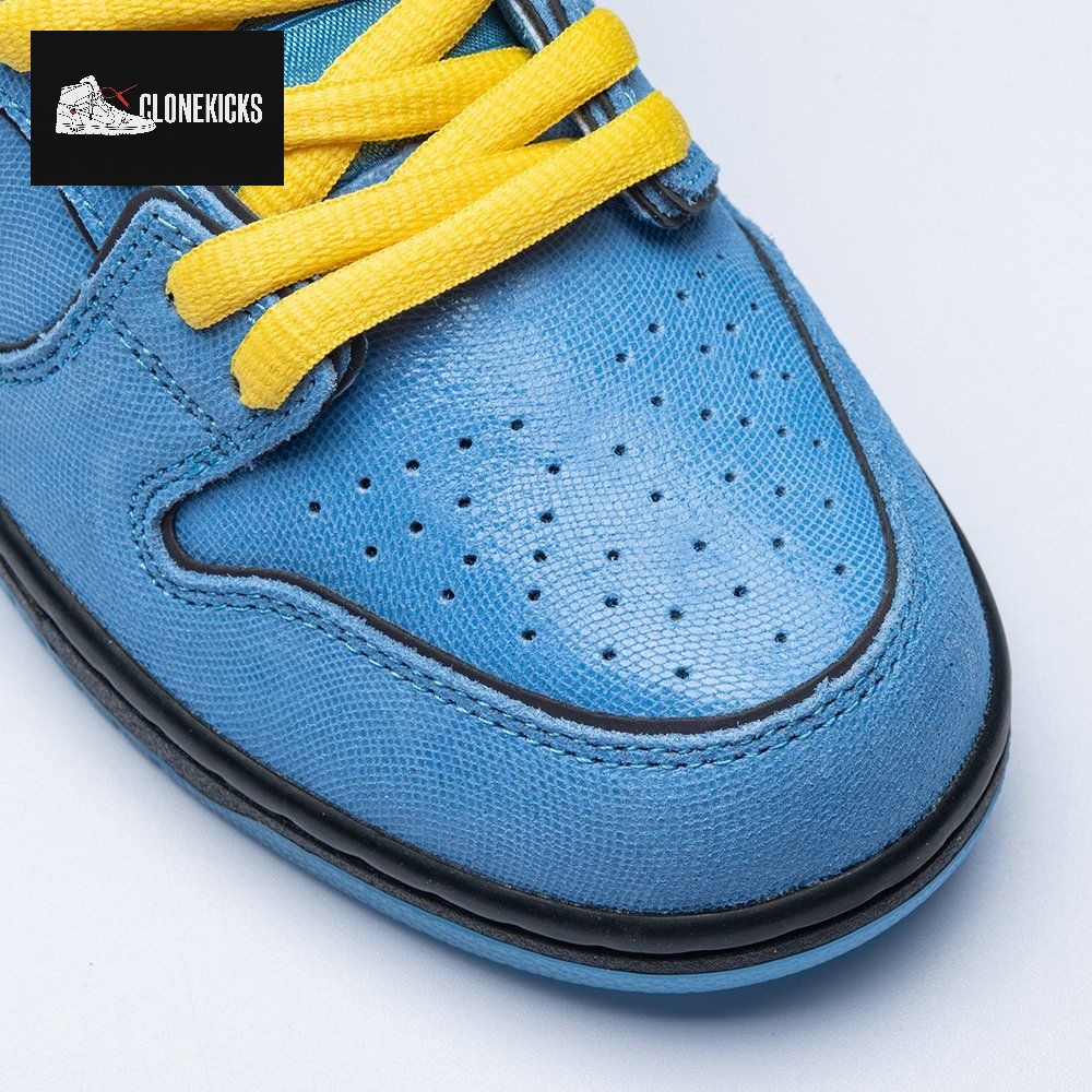 Nike SB Dunk Powerpuff Girls x Nike SB Dunk Low Bubbles Blue Chill FZ8320-400 Unisex - Image 18