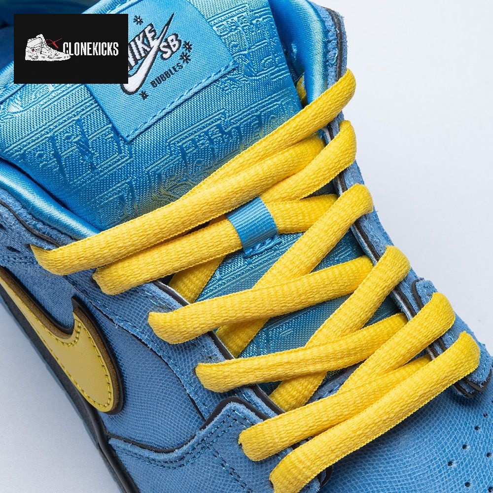 Nike SB Dunk Powerpuff Girls x Nike SB Dunk Low Bubbles Blue Chill FZ8320-400 Unisex - Image 19