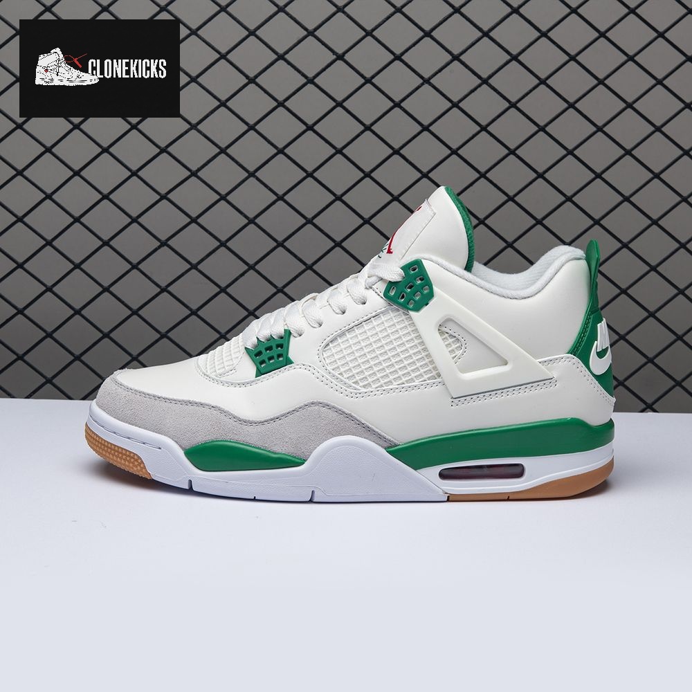 Nike SB x Air Jordan 4 Pine Green DR5415-103 Unisex - Image 4