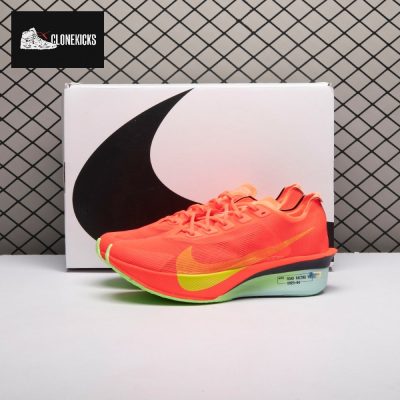 Nike ZoomX Vaporfly Next 4 Bright Crimson Mint Foam Cave Purple Lime Blast HF6414-600 Men's