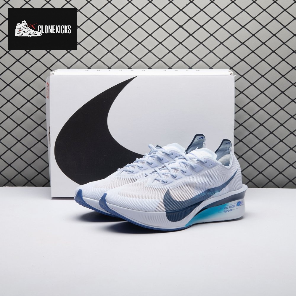 Nike ZoomX Vaporfly Next 4 Ghost Persian Violet Football Grey Blue Void HF6414-001 Men's