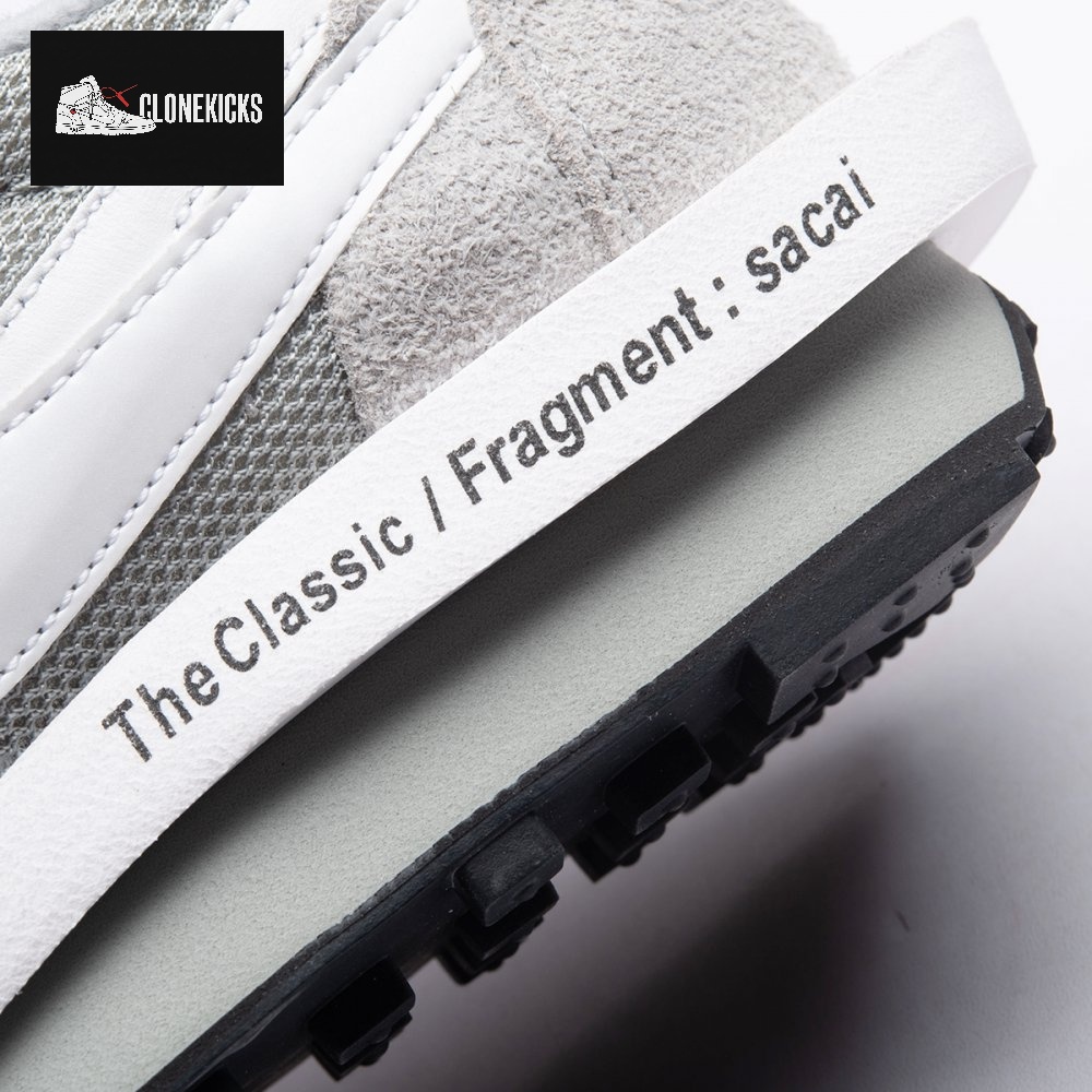 Nike x LDV Waffle Light Smoke Grey Unisex - Image 4