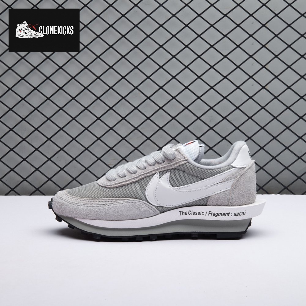 Nike x LDV Waffle Light Smoke Grey Unisex - Image 10