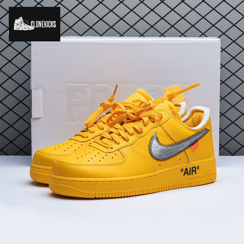 Off-White x Air Force 1 Low University Gold Unisex