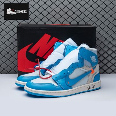 Off-White x Air Jordan 1 Retro High OG UNC Unisex