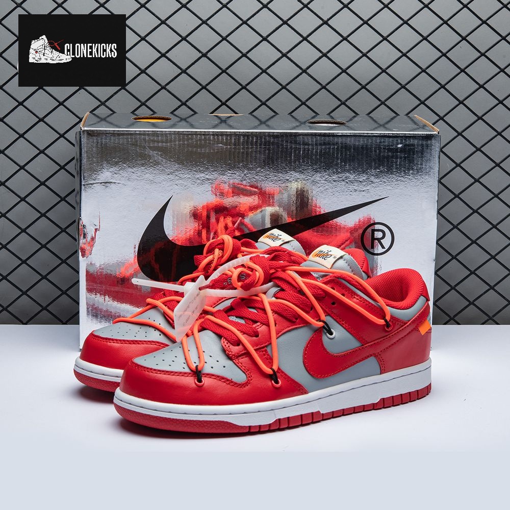 Off-White x Dunk Low University Red Men's