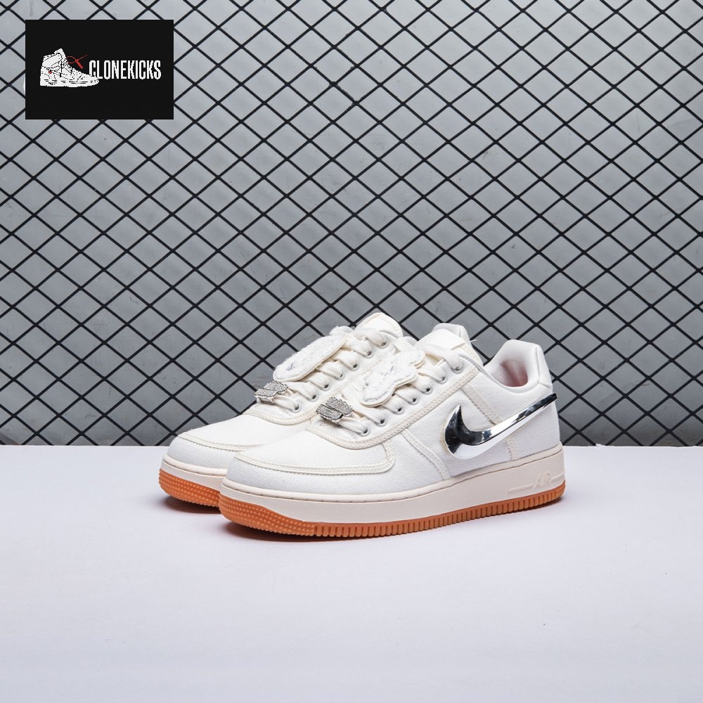 Travis Scott x Air Force 1 Sail Unisex - Image 12