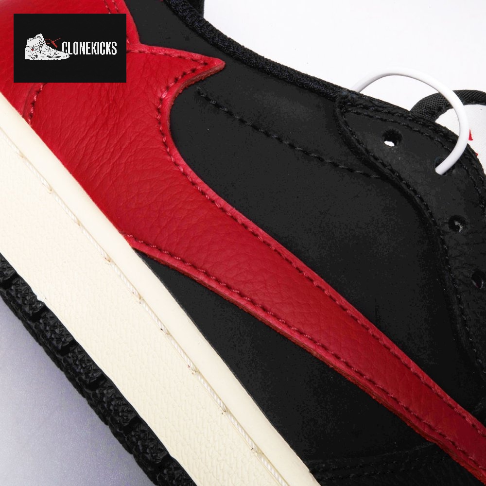 Travis Scott x Air Jordan 1 Low Bred Unisex - Image 13