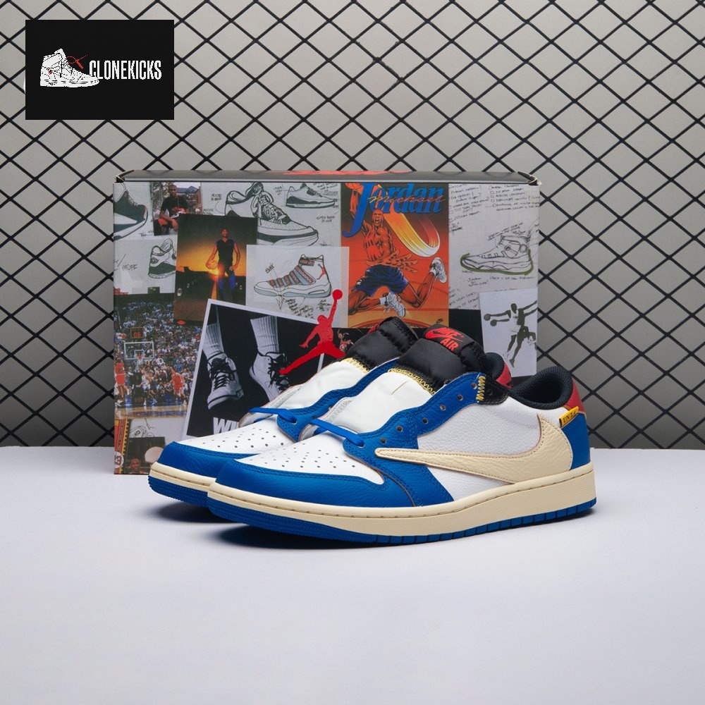 Travis Scott x Air Jordan 1 Low DM7866-111 Men's