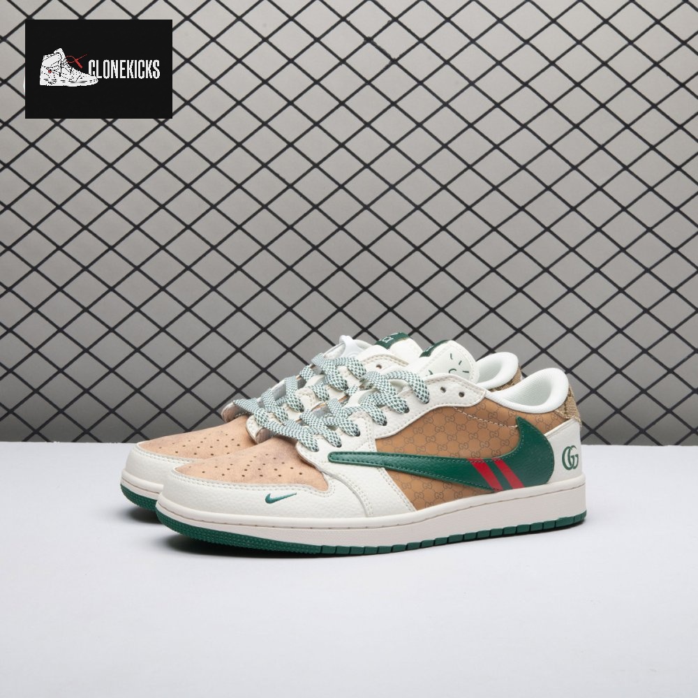 Travis Scott x Air Jordan 1 Low QW5088-206 Unisex